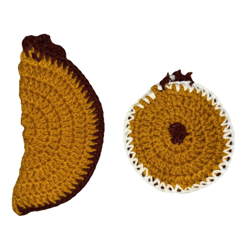 Handmade Trivet Hot Pad Pot Holder Crochet Decor Handmade (2) NEW